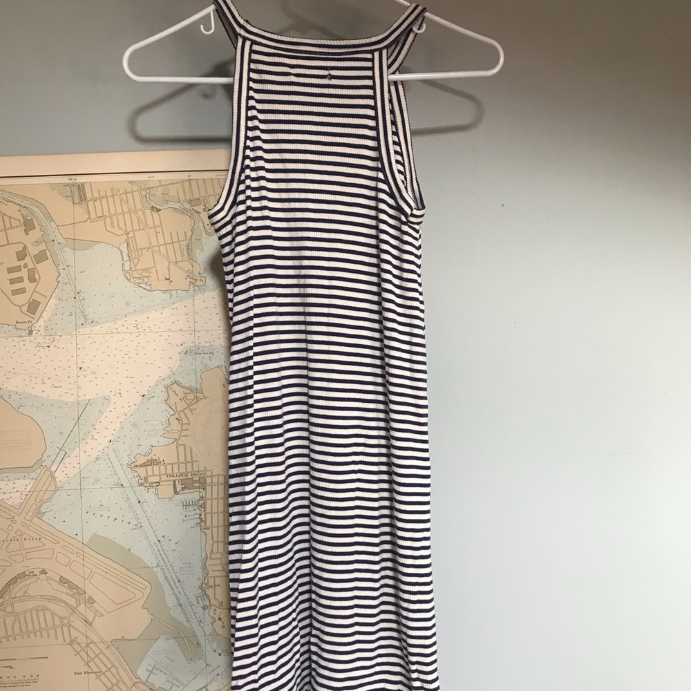 Madewell Cotton Stripped Dress - XS - Picture 4 of 4